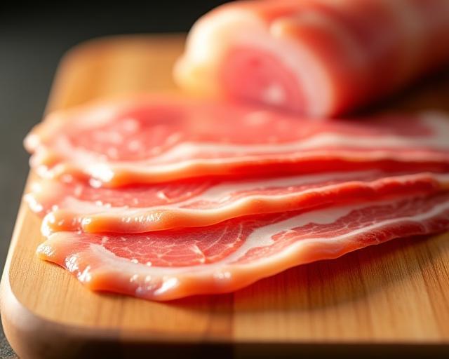 Jamón Ibérico de Bellota en corte